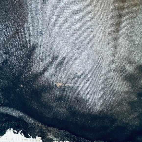 Dawn to Dusk Half Slip Black Medium 27/29 Nylon USA VTG - Picture 4 of 11